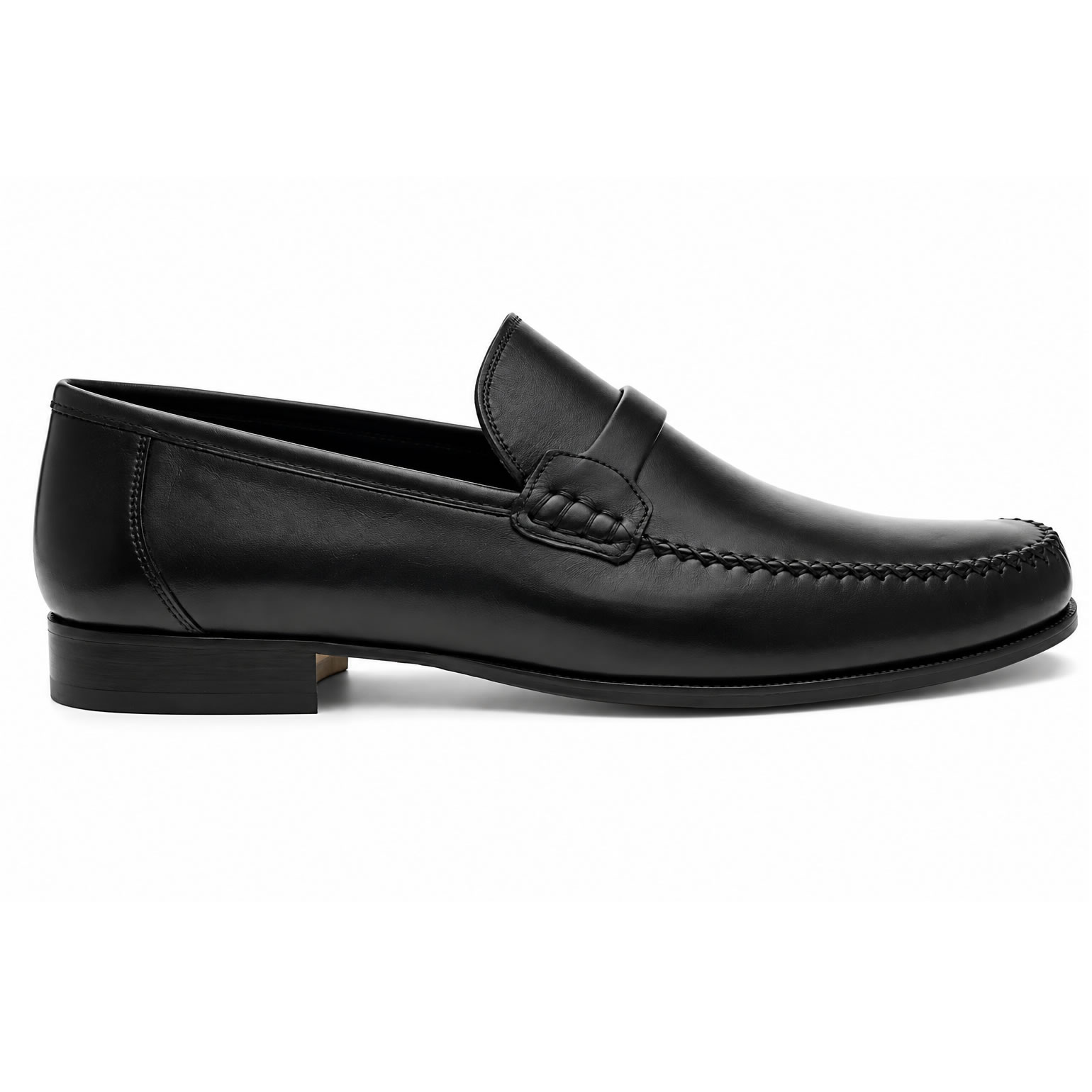 Bruno Magli Porro Leather Bit Slip-On Loafers
