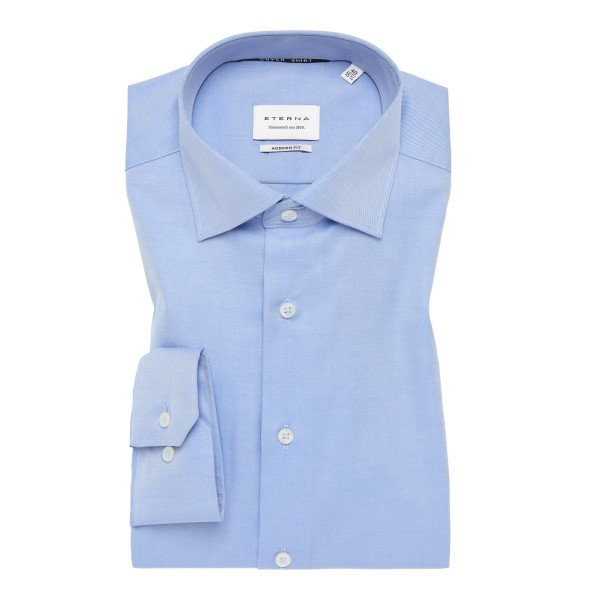 ETERNA MODERN FIT COVER SHIRT long-sleeved shirt blue twill 8817-14-X18K image 1