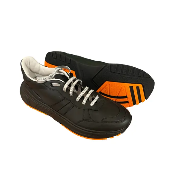 Bottega Veneta Black Speedster Low Top Sneakers