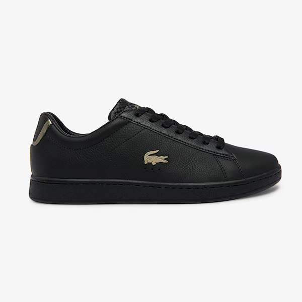 LACOSTE PRO BLACK TONAL LEATHER SNEAKERS image 1